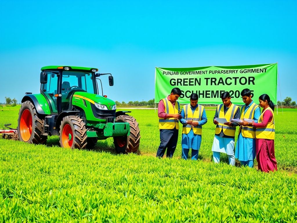 Punjab Government Green Tractor Subsidy Scheme Jobs 2025