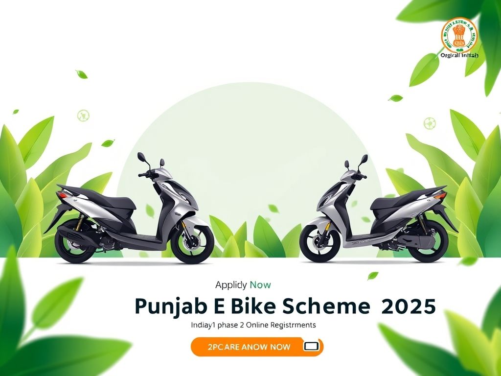 Punjab E-Bike Scheme Phase 2 Online Registration 2025