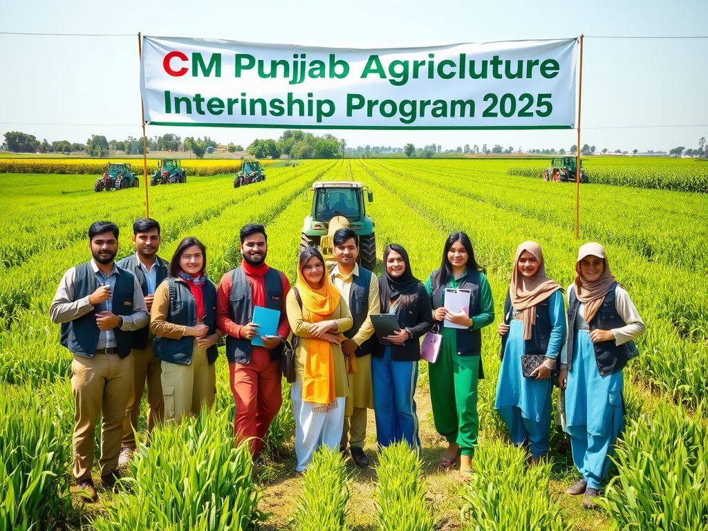 CM Punjab Agriculture Internship Program 2025
