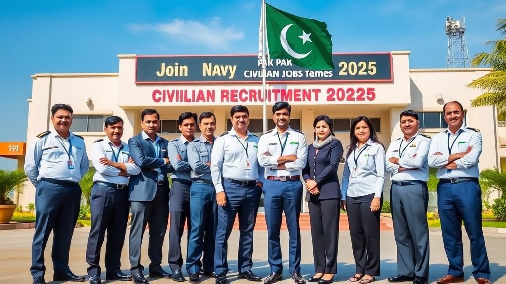 Pak Navy Civilian Jobs 2025 – Build Your Future with a Career That Serves the Nation | Join Now