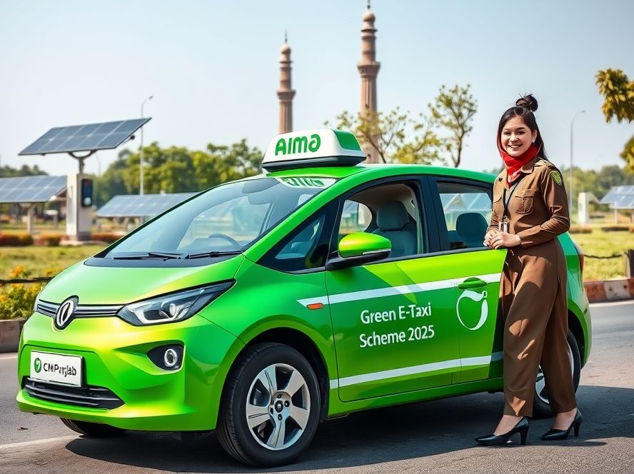 CM Punjab Green _ E Taxi Scheme 2025