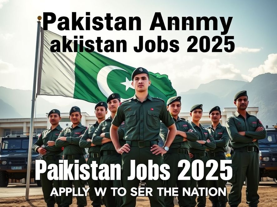 🇵🇰 Step into Leadership: Apply for Pakistan Army Commissioned Officer Jobs 2025 | Join Now
